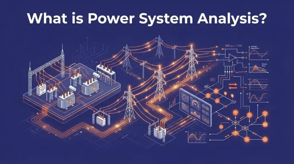 What is power system analysis?