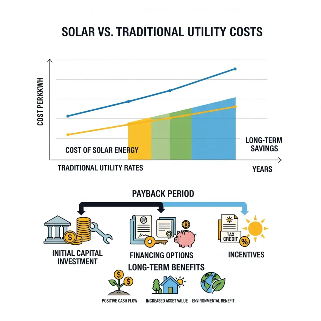 Key Differences Between Solar Panel and Solar Plant