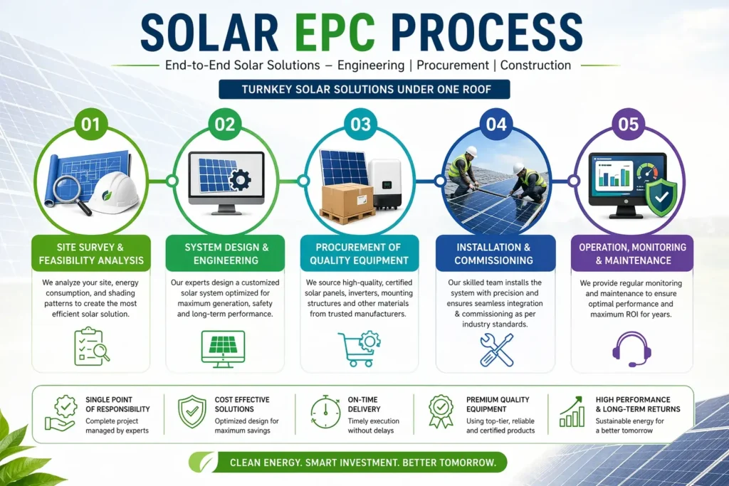 solar epc company process